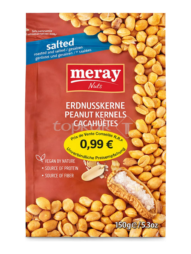 Meray Nuts Erdnusskerne 150g – Yer Fıstığı geröstet und gesalzen