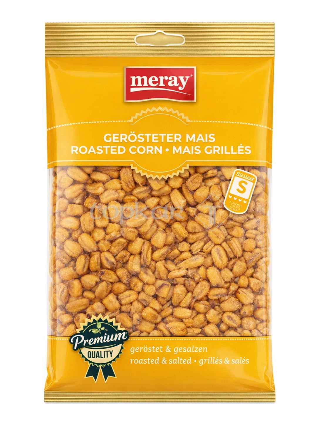 Meray Gerösteter Mais 150g – kavrulmuş mısır knuspriger Mais-Snack