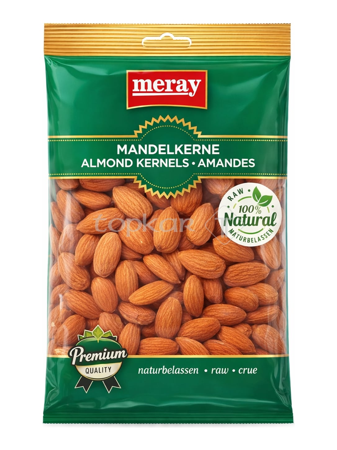 Meray Mandelkerne 225g – Badem naturbelassene rohe Mandeln