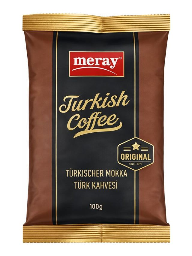 Meray Türkischer Kaffee 100g – Türk Kahvesi Premium Arabica Mokka