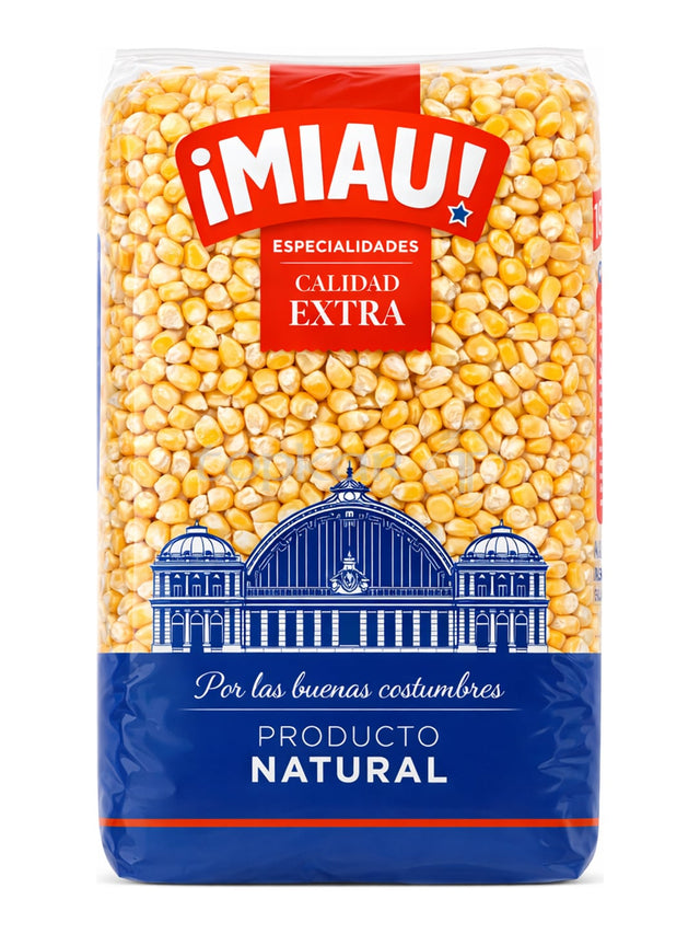 ¡MIAU! Popcorn Mais 1 kg – Maíz para Palomitas Puffmais