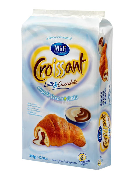 Midi Croissant Latte & Cioccolato 300g – gefüllte Croissants mit Milch und Schokolade