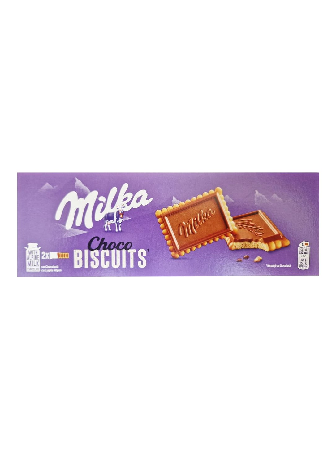 Milka Choco Biscuit 150g – Schokokekse mit Alpenmilchschokolade