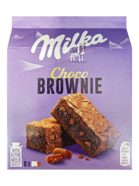 Milka Choco Brownie 150g – Mini Schoko-Brownies mit Alpenmilch-Schokolade
