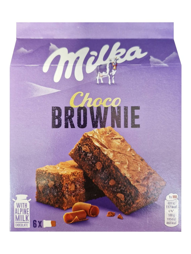 Milka Choco Brownie 150g – Mini Schoko-Brownies mit Alpenmilch-Schokolade
