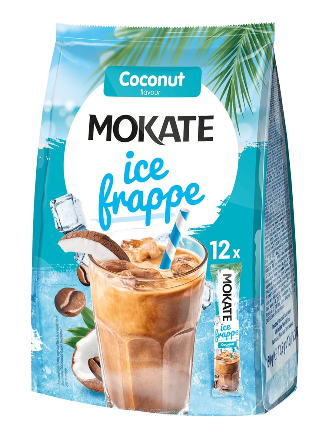 Mokate Ice Frappe Coconut 150g – Instant Eiskaffee mit Kokos
