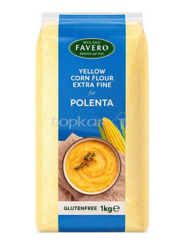 Molino Favero Maismehl fein 1 kg – Farina di Mais Polenta Fioretto