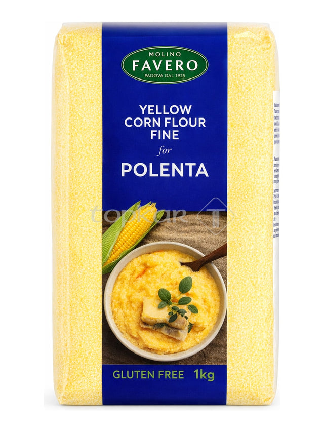 Molino Favero Maismehl für Polenta 1 kg – Farina di Mais Fioretto glutenfrei