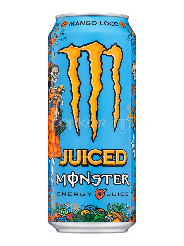 Monster Energy Mango Loco 500 ml – Juiced Energydrink mit Fruchtsaft