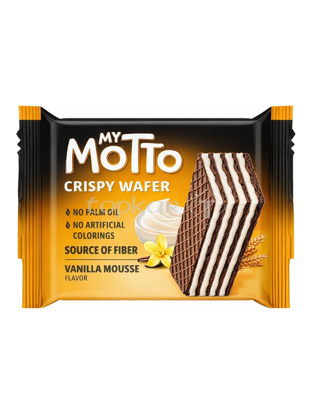 My Motto Knusperwaffeln Vanillecreme 5x30g – Crispy Wafer Vanilla Mousse