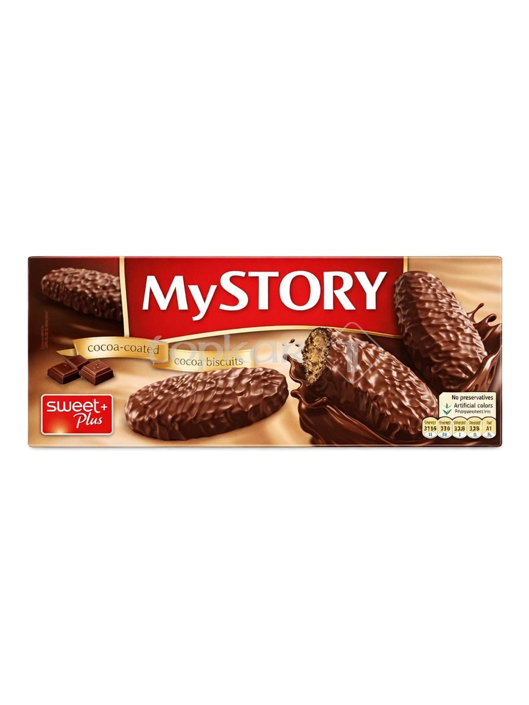 MyStory Kakao Biskuits 150g – Kekse mit Kakaoglasur cocoa biscuits