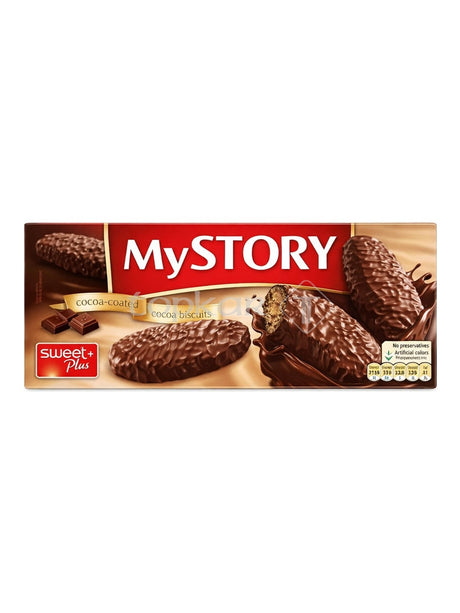 MyStory Kakao Biskuits 150g – Kekse mit Kakaoglasur cocoa biscuits