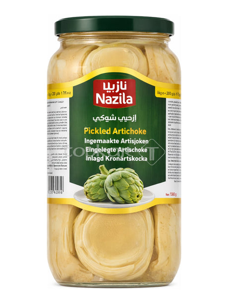 Nazila Eingelegte Artischocken 1300g – Enginar Artischockenherzen