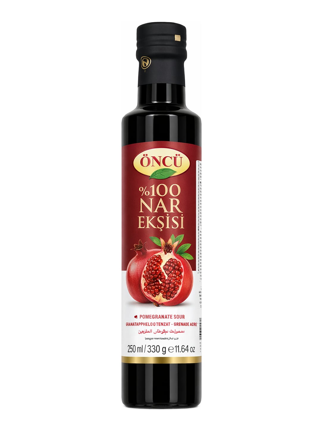 Öncü Nar Ekşisi 250ml – 100% Granatapfeldicksaft Pomegranate Sour