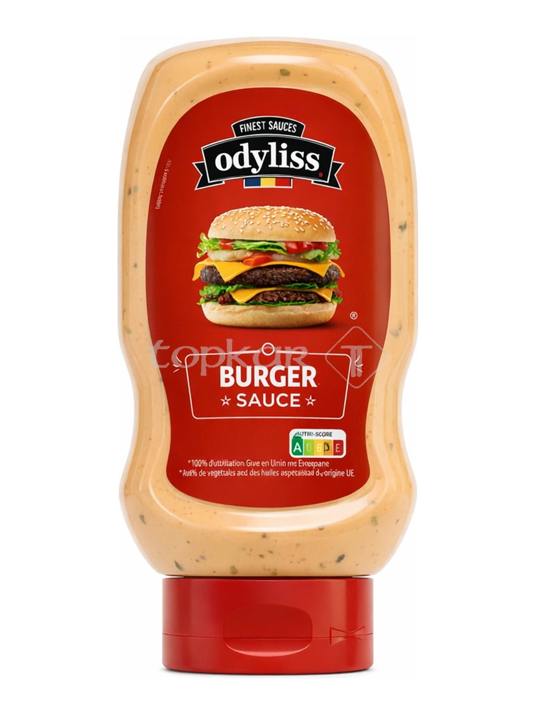 Odyliss Burger Sauce 420 ml – cremige Burgersauce für Burger und Pommes