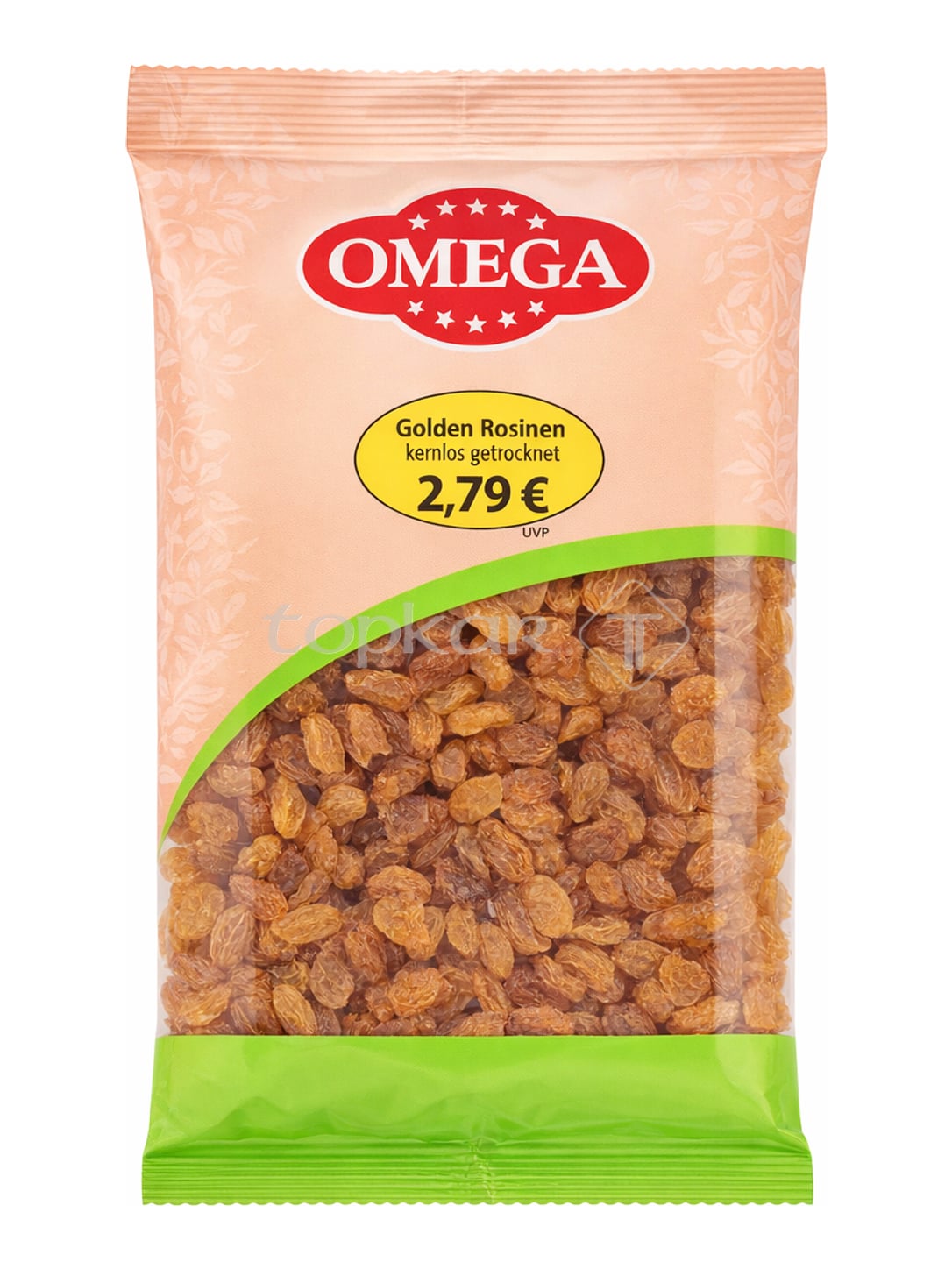 Omega Goldene Rosinen kernlos 200g – Sarı Üzüm getrocknete Sultaninen