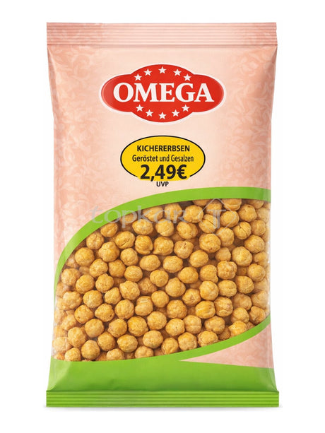 Omega Geröstete Kichererbsen 200g – Sarı Leblebi gesalzener Snack