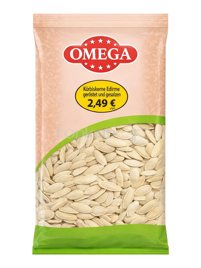 Omega Kürbiskerne Edirne 180g – Kabak Çekirdeği geröstet und gesalzen