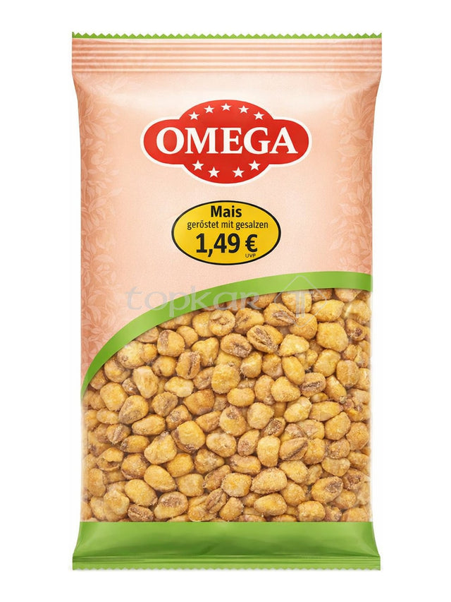 Omega Mais geröstet gesalzen 130g – Kavrulmuş Mısır türkischer Snack