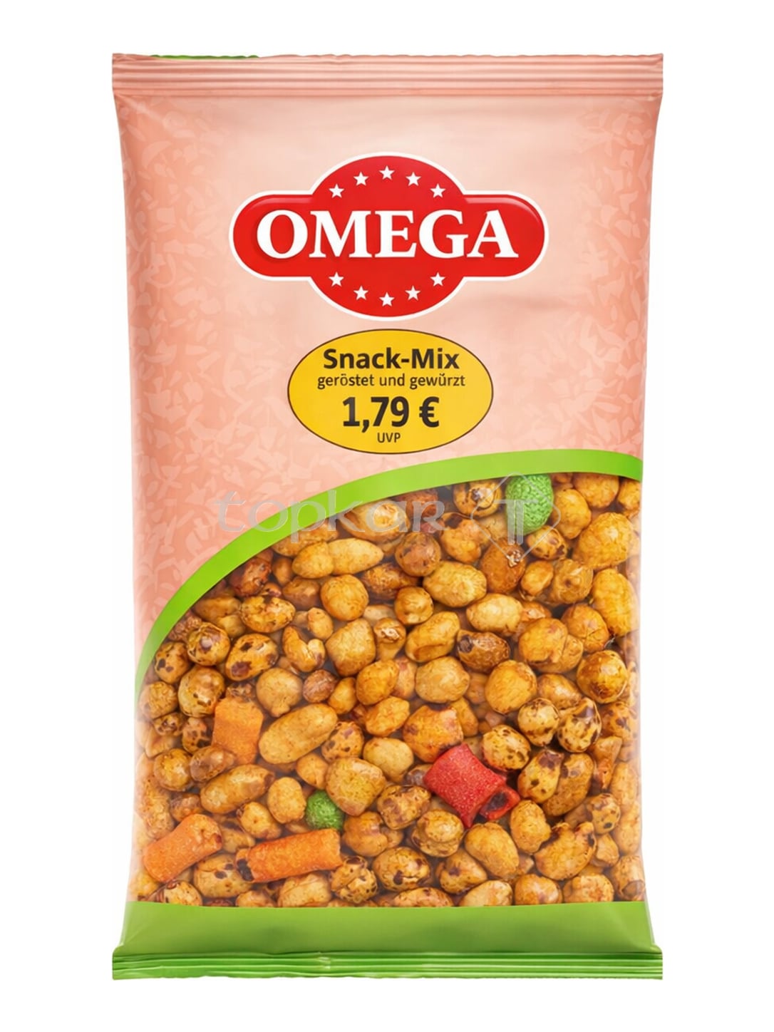 Omega Snack Mix 150g – türkische Knabbermischung geröstet und gewürzt