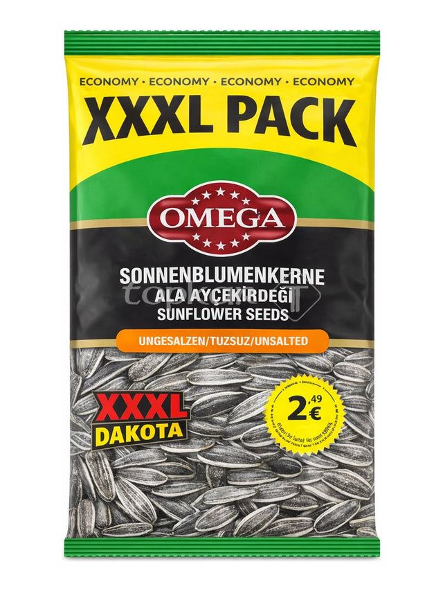 Omega Sonnenblumenkerne 350g – Ala Ayçekirdeği geröstet ungesalzen in Schale