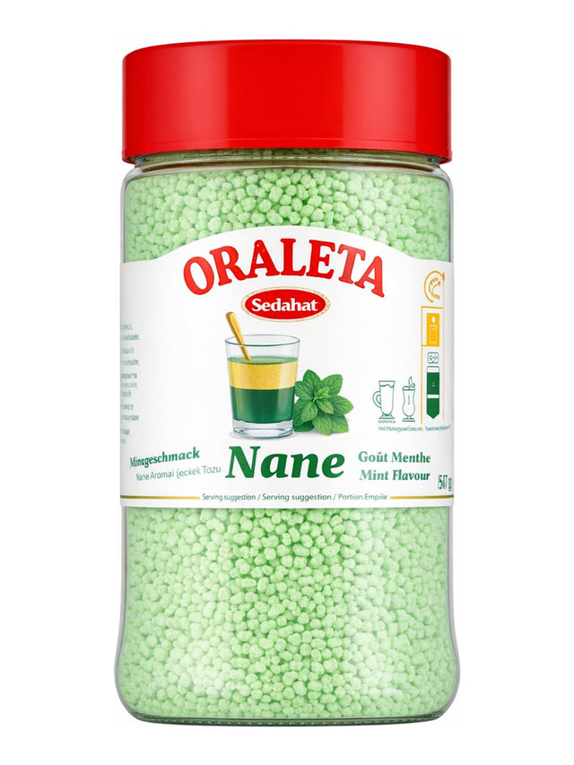 Oraleta Nane Instant-Getränkepulver 220g – Minzgeschmack Nane Granulat