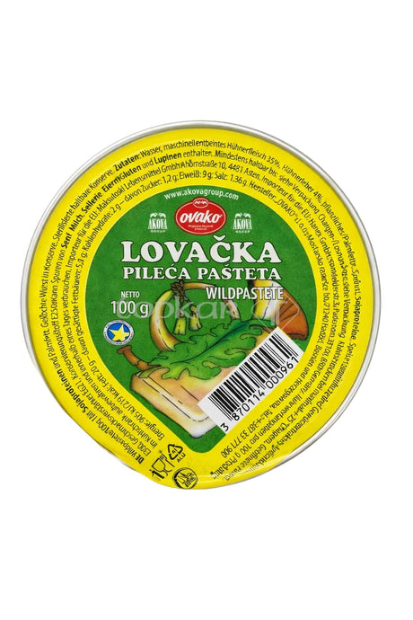 Ovako Lovačka Pileća Pašteta