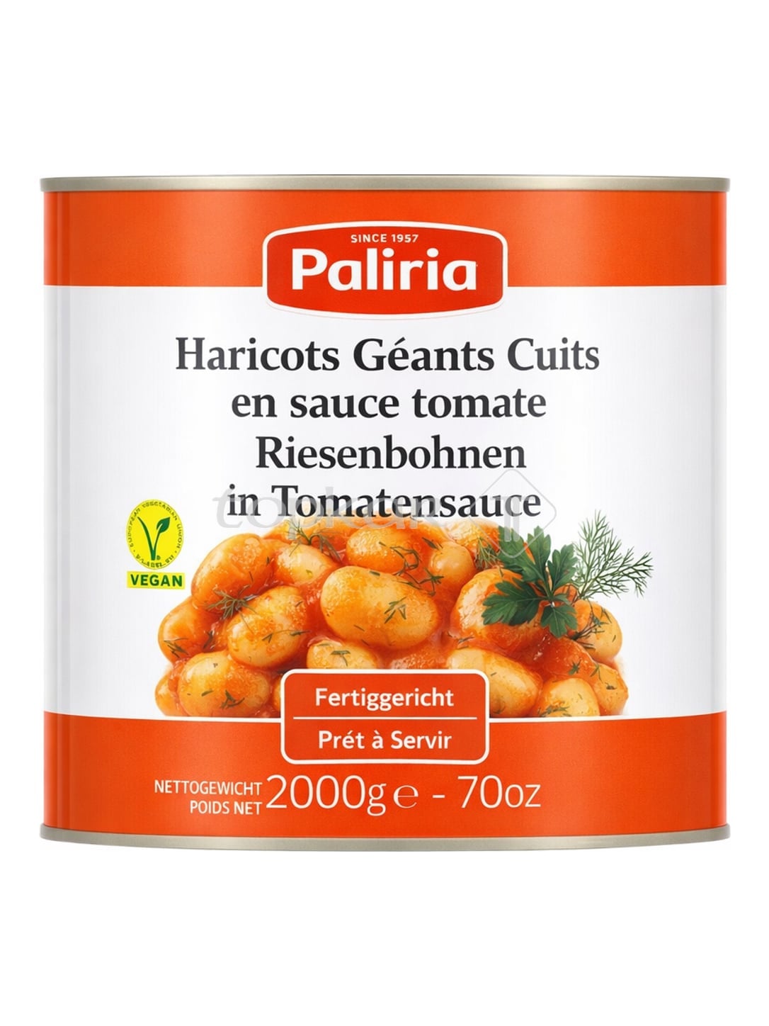 Paliria Riesenbohnen in Tomatensauce