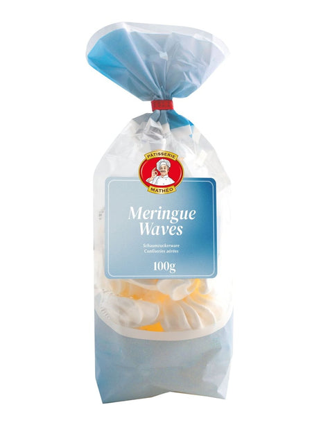 Pâtisserie Mathéo Meringue Waves 100g – Baiser Schaumzuckergebäck