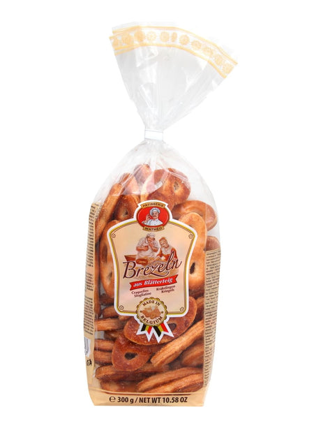 Pâtisserie Mathéo Blätterteigbrezeln 300g – knuspriges Blätterteiggebäck aus Belgien