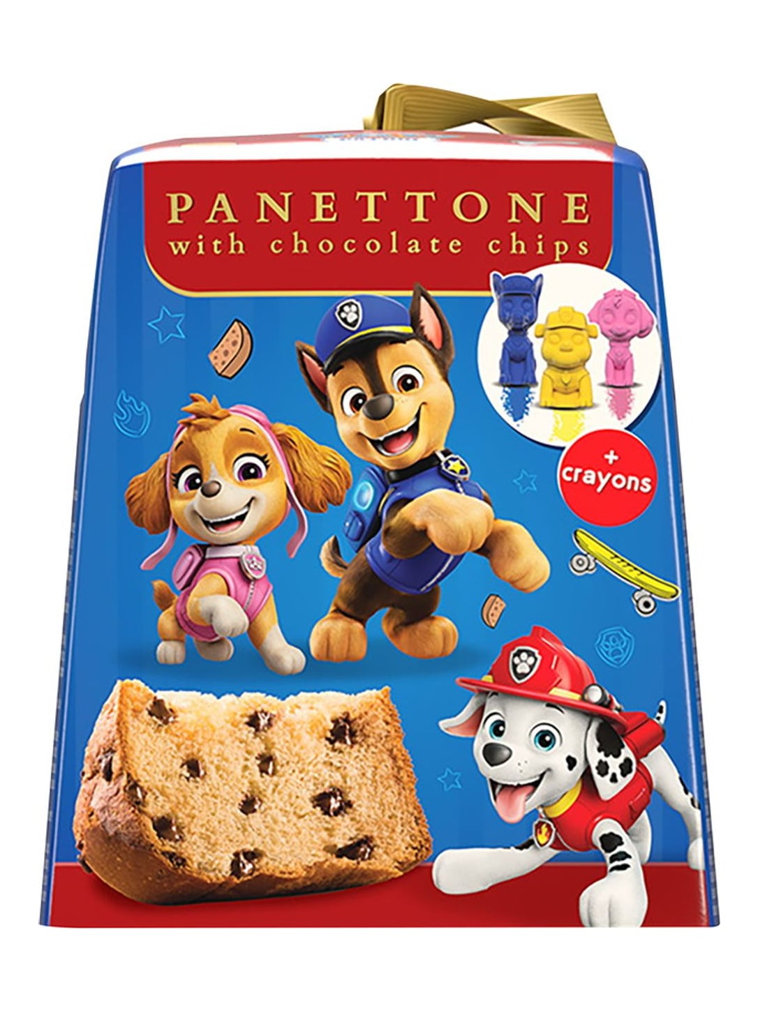 Paw Patrol Panettone 100g – Mini-Panettone mit Schokoladenstückchen