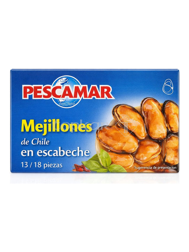 Pescamar Miesmuscheln 111g – Mejillones en Escabeche marinierte Muscheln