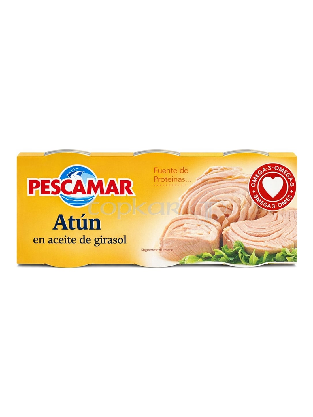 Pescamar Thunfisch 240g – Atún en aceite de girasol in Sonnenblumenöl 3er-Pack