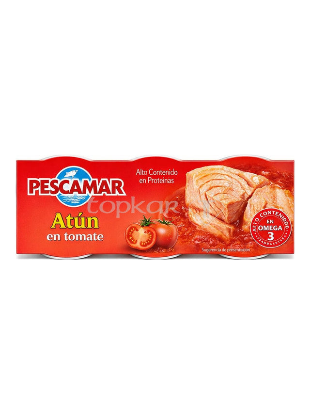 Pescamar Thunfisch in Tomatensauce 240g – Atún en tomate 3er-Pack