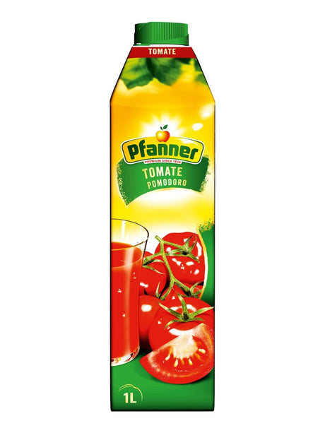 Pfanner Tomatensaft 1 l – 100% Gemüsesaft aus Tomaten