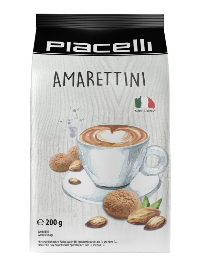 Piacelli Amarettini 200g – italienisches Mandelgebäck Amaretti