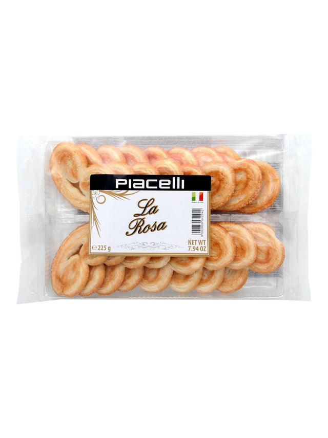 Piacelli Blätterteiggebäck La Rosa 225g – italienisches Blätterteig-Gebäck