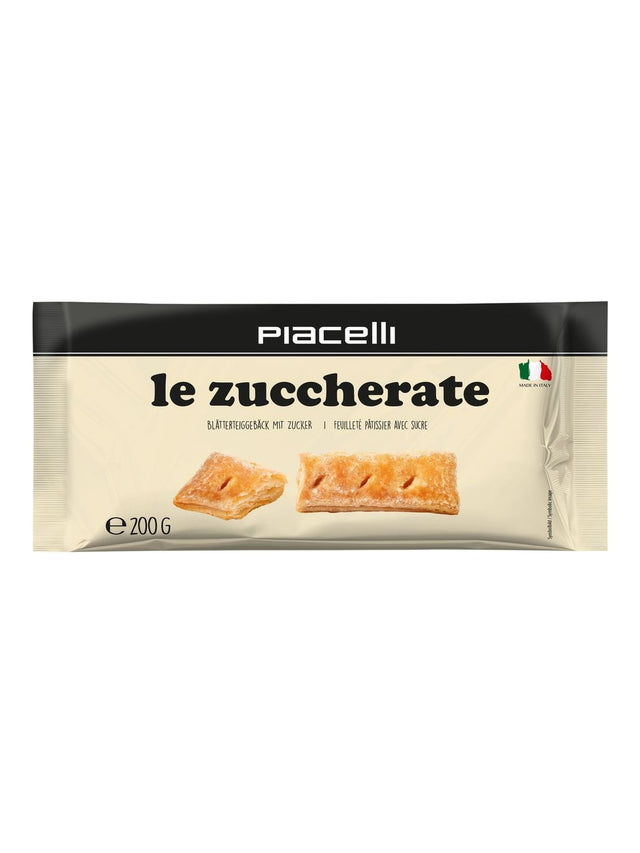 Piacelli Le Zuccherate Blätterteiggebäck 200g – italienisches Zuckergebäck