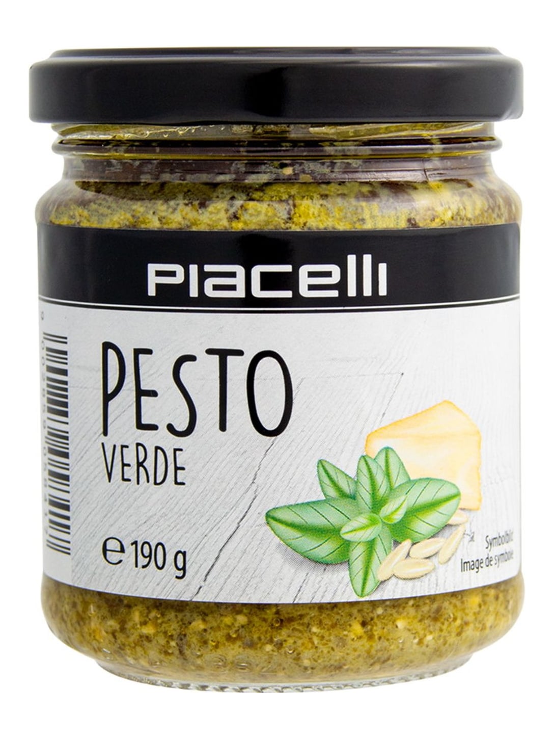 Piacelli Pesto Verde 190g – Basilikum Pesto grün italienisch