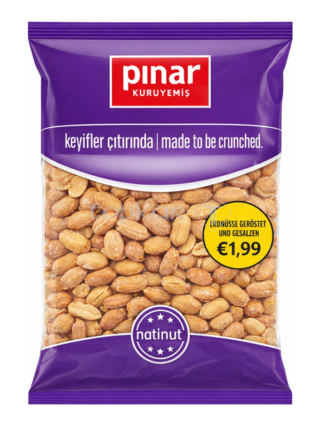 Pınar Erdnüsse geröstet gesalzen 175g – Kavrulmuş Tuzlu Yer Fıstığı