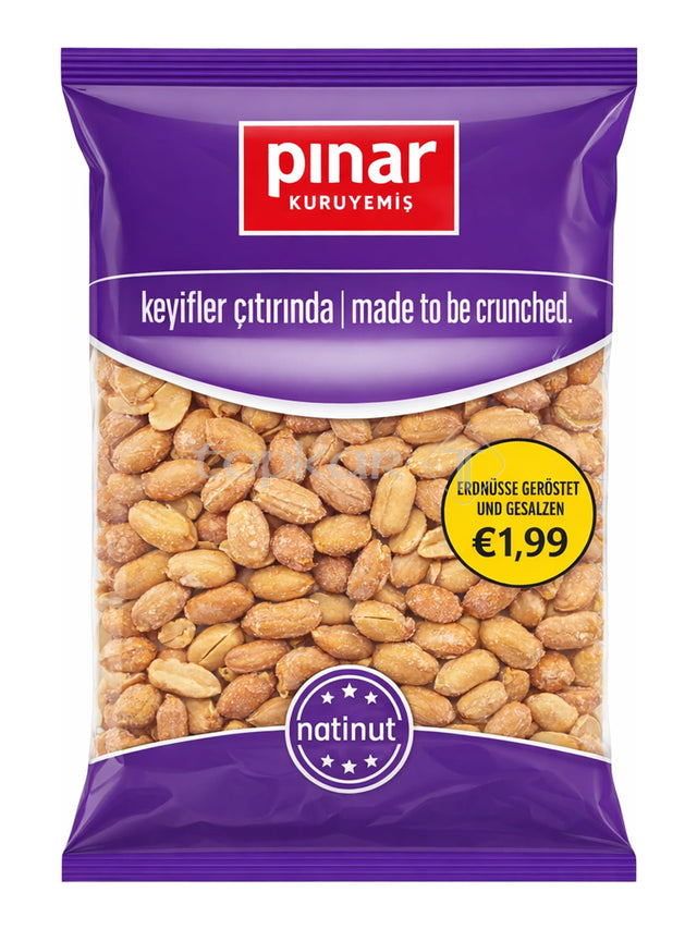 Pınar Erdnüsse geröstet gesalzen 175g – Kavrulmuş Tuzlu Yer Fıstığı