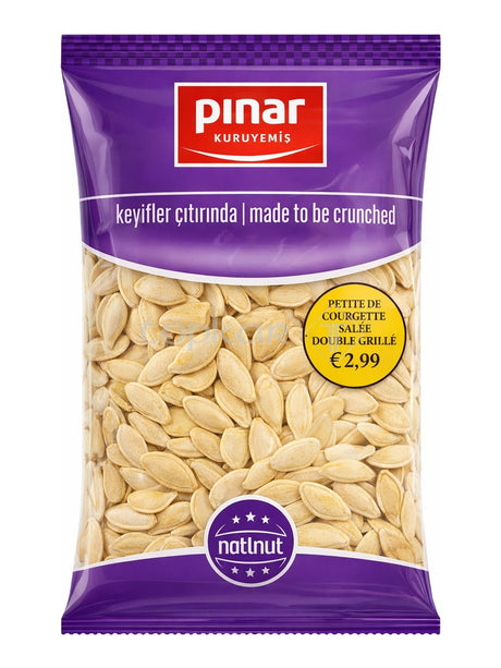Pınar Geröstete Gesalzene Kürbiskerne 175g – Çifte Kavrulmuş Kabak Çekirdeği türkische Kürbiskerne