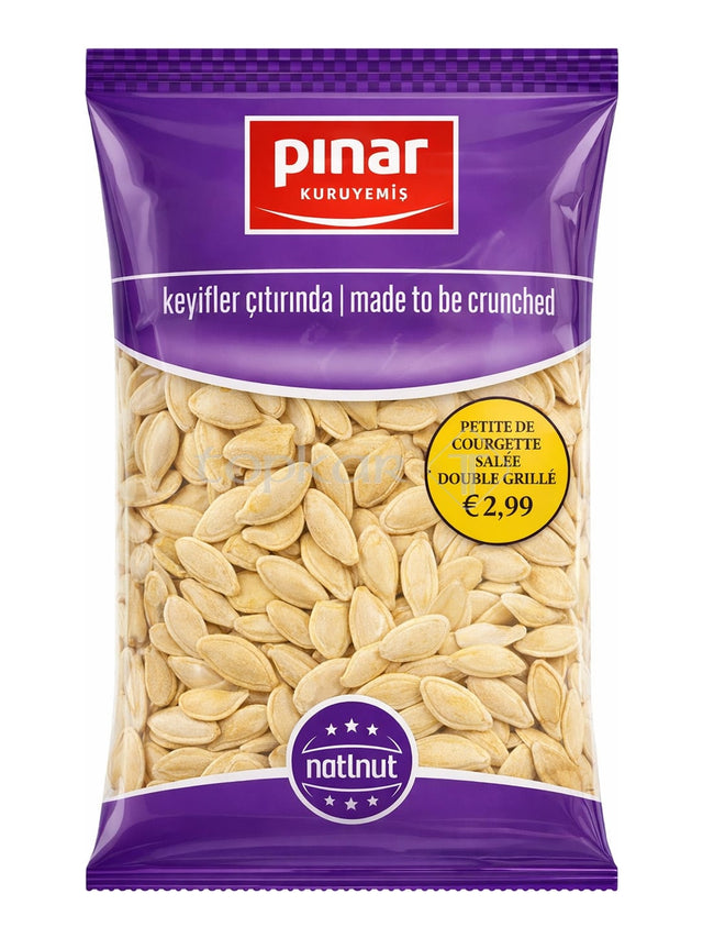 Pınar Geröstete Gesalzene Kürbiskerne 175g – Çifte Kavrulmuş Kabak Çekirdeği türkische Kürbiskerne