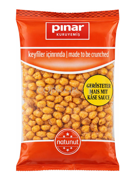 Pınar Gerösteter Mais mit Käsesauce 130g – Sosscorn Gold Soslu Mısır Peynirli Knabbermais