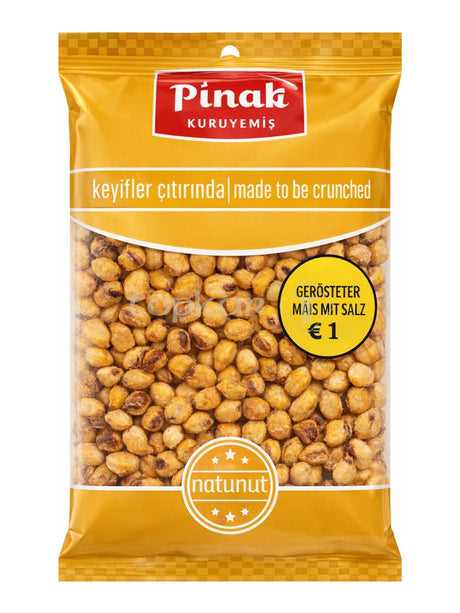 Pınar Kuruyemiş Gerösteter Mais mit Salz 130g – Soslu Mısır gerösteter Cosscorn Mais