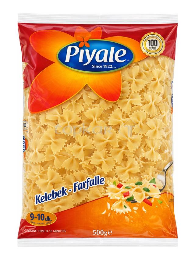 Piyale Farfalle 500g – Kelebek Makarna Schmetterlingsnudeln aus Hartweizengrieß