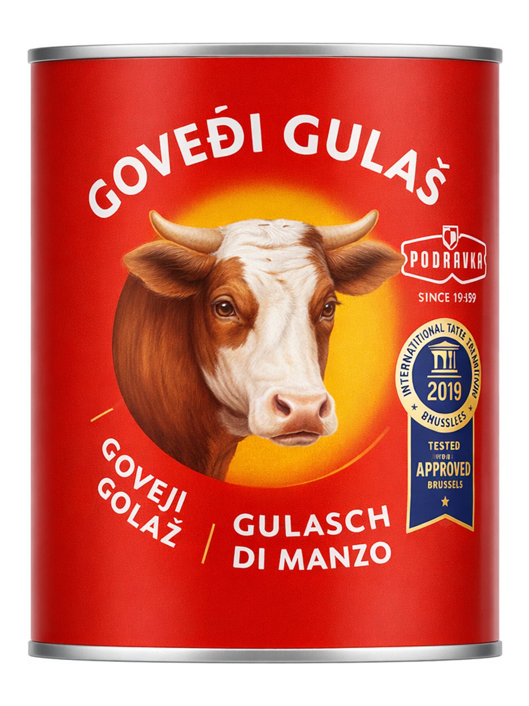 Podravka Goveđi Gulaš 400g – kroatisches Rindergulasch Konserve