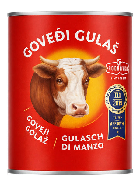 Podravka Goveđi Gulaš 400g – kroatisches Rindergulasch Konserve