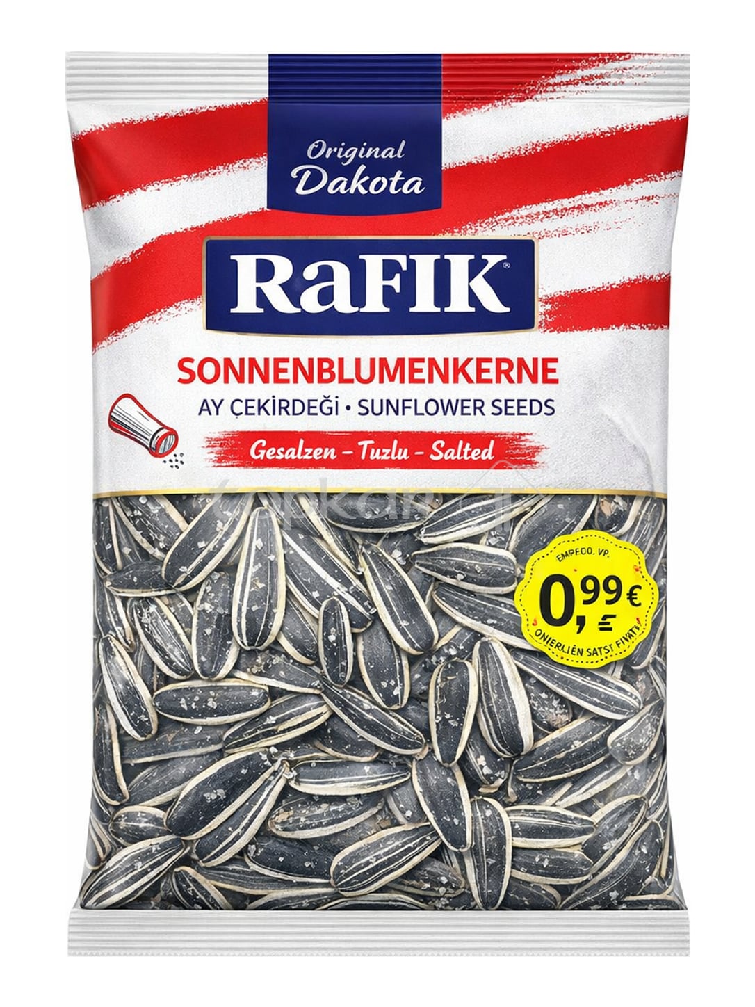 Rafik Sonnenblumenkerne 150g – gesalzen Ay Çekirdeği türkische Sunflower Seeds