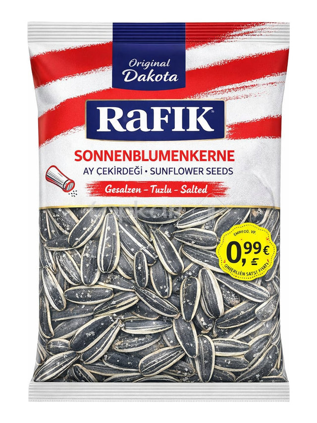Rafik Sonnenblumenkerne 150g – gesalzen Ay Çekirdeği türkische Sunflower Seeds
